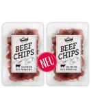 Craftsman Beef Chips | 100% Gluten-Free Smoked Beef Jerky | Crispy Protein-Rich Meat Snack | Perfect for Parties - 2 Packs (30g Each) - Buy Online on SooperMarket.com