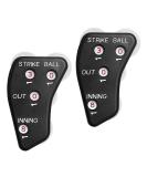 Watayo 4 Wheel Umpire Indicator -Umpire Counter Clicker -Baseball Clicker Outs Innings Balls and Strike Clicker for Softball 2pcs - Buy Online on SooperMarket.com
