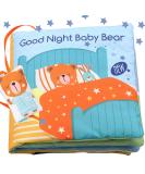 Goodnight Teddy Soft Baby Book - Interactive Developmental Cloth Toy for Boys and Girls | Machine Washable Soft Fabric | Perfect Gift Box for Infants and Toddlers - Buy Online on SooperMarket.com