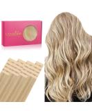 Buy If-alife Tape Extensions - 20pcs 50g 14 Inch Light Blonde Highlights Remy Real Hair Invisible Skin Weft Hair Extensions - Buy Online on SooperMarket.com