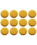 12Pcs Tack Sponges Bulk Round Sponge - Craft Sponge Saddle Soap for Leather Cleaning Sponge Horse Bridle - Kitchen Sponge Shoes Leather Care, Round Makeup Sponge for Painting Water Color Sponges Craft - Buy Online on SooperMarket.com