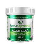 Special Ingredients Agar Agar 500g Premium Quality Powder Vegan Gelatine European Suitable for Vegan's & Vegetarian's Non GMO Gluten Free Recyclable Container Agar Agar 500 g (Pack of 1) - Buy Online on SooperMarket.com