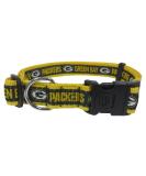 NFL Green Bay Packers X-Large Dog Collar with Anti-Open Safety Lock - Super Tough - Buy Online on SooperMarket.com