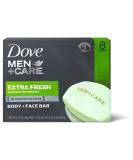 Dove Men+Care 3 in 1 Bar Cleanser for Body, Face, and Shaving Extra Fresh Body and Facial Cleanser More Moisturizing Than Bar Soap to Clean and Hydrate Skin 3.75 Ounce (Pack of 8) Fresh 3.75 Ounce (Pack of 8) - Buy Online on SooperMarket.com