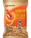 Nong Shim Shrimp Crackers Crispy shrimp crackers Korean snack for every day 1 x 75g 75 g (1 pack) - Buy Online on SooperMarket.com