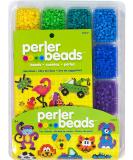 Perler 17605 Assorted Fuse Beads Kit with Storage Tray and Pattern Book for Arts and Crafts, Multicolor, 4001pcs - Buy Online on SooperMarket.com
