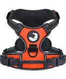 Joytale Large Dog Harness - Reflective Soft Padded Adjustable & Breathable with Control Handle - Ideal for Large Dogs Orange (1 Pack) - Buy Online on SooperMarket.com