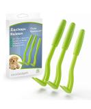 Innogadgets Tick Hook & Pliers Set | Gentle Tick Removal in Seconds | Different Hooks for All Sizes | Free E-Book for Dog Tricks | Green (3-Pack) - Buy Online on SooperMarket.com
