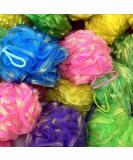 Buy 20 Large Elegant Zari 40g Golden Lace Bath Loofahs - Wholesale Bulk Assorted Colors | Premium Shower Accessories - Buy Online on SooperMarket.com