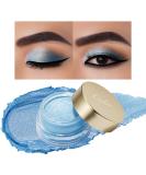 Oulac Glitter Eyeshadow Blue | Waterproof Elder Duo Highlighter | Vegan & Cruelty-Free | Durable Transparent Finish - Buy Online on SooperMarket.com