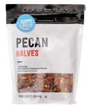Amazon Brand - Happy Belly Pecan Halves, 16 Ounce Unsalted 16 Ounce (Pack of 1) - Buy Online on SooperMarket.com