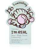 TONYMOLY I'm Real Pearl Luminating Mask Sheet - Brightening Facial Treatment - Buy Online on SooperMarket.com