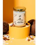 Koro - organic coconut almond cream 500 g - fine and sweet vanilla note - vegan and lactose -free fiber source - versatile than spread topping or in desserts - Buy Online on SooperMarket.com