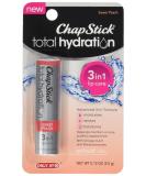 ChapStick Total Hydration 3 in 1 Sweet Peach - Moisturizing Lip Balm - Buy Online on SooperMarket.com
