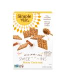 Simple Mills Seed & Nut Flour Sweet Thins Honey Cinnamon 4.25 oz (120 g) - Buy Online on SooperMarket.com