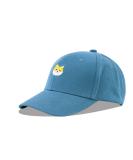 LANGZHEN Kids Plain Baseball Cap Hat | Adjustable Sun Hat for Boys and Girls 2-4 Years | 100% Cotton | Embroidered Blue - Buy Online on SooperMarket.com