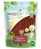 Organic Red Quinoa, 5 Pounds  Non-GMO, Whole Grain, Sproutable, Kosher, Vegan, Sirtfood, Bulk. Rich in Essential Amino Acids, Protein. Quick-Cooking Grain. Great Replacement for Rice, Pastas. 5 Pound (Pack of 1) - Buy Online on SooperMarket.com