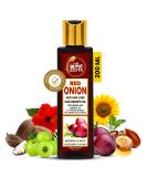 THE INDIE EARTH RED ONION ANTI HAIR LOSS & HAIR GROWTH OIL WITH PURE ARGAN, JOJOBA, ROSEMARY, BLACK SEED OIL IN PUREST FORM VERY EFFECTIVELY CONTROL HAIR LOSS, PROMOTES HAIR GROWTH 200ml Onion Oil 6.76 Fl Oz (Pack of 1) - Buy Online on SooperMarket.com