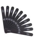 Makartt Nail File 100 180 Grit Emery Boards for Nails 10pcs Nail Files Professional Washable Doubled Sides Nail File Kit for Manicure Pedicure Natural Acrylic Nails Coarse Nail File for DIY Salon Use Round - Buy Online on SooperMarket.com