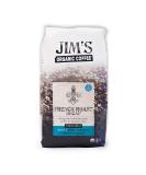 Jim’s Organic Coffee – French Roast Decaf – Dark Roast, Whole Bean, 11 oz Bag - Buy Online on SooperMarket.com