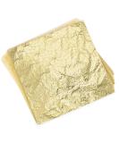 QTADAH Imitation Gold Leaf Sheets 100 Pcs - 5.5x5.5 Inches - Gold Foil for Artwork, DIY Crafts, Nail Art, Painting - Multipurpose & Easy to Use - Buy Online on SooperMarket.com