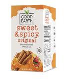 Good Earth Sweet & Spicy Herbal & Black Tea - 18 Count Tea Bags (Pack of 6) - Premium Flavor - Buy Online on SooperMarket.com