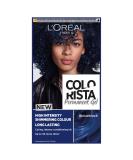 L'Or al Paris Colorista Permanent Gel Hair Dye Long-Lasting and Vibrant At-Home Hair Colour High-Intensity Hues with Up to 3x More Shine Colour: Blue Black - Buy Online on SooperMarket.com