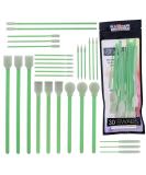 U.S. Art Supply 30 Alcohol Ink Blending Swabs - Foam Tip Brushes, Assorted Shapes and Sizes - Mixing, Blending, Re-Wet, Lift Ink, Dye, Paint, Drawing on Yupo Paper, Art and Craft Mediums, Epoxy Resin - Buy Online on SooperMarket.com