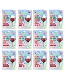 Soo AE Red Wine Anti-Aging Hologram Mask - 12 Count | Premium Skincare for Youthful Glow - Buy Online on SooperMarket.com