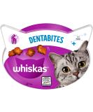 Whiskas dentabites dental care snacks for cats with chicken 8x40g (8 packs) - Different product packaging available dentabits 320 g (1 Pack) - Buy Online on SooperMarket.com