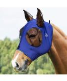 Harrison Howard Fly Mask - Stretchy Breathable UV Protection Full View Eye Opening & Ventilated Ear Protection - Large Deep Blue - Buy Online on SooperMarket.com
