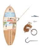Tiki Toss Ring Toss Game for Adults  13 Inch Surfboard Edition - Hook and Ring Game with String and Hooks for OutdoorIndoor Use Man Cave Decor  Stuff Original - Buy Online on SooperMarket.com