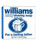 Williams Mug Shaving Soap 1.75 oz - Premium Men's Grooming Essential - Buy Online on SooperMarket.com