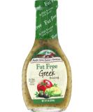 Maple Grove Farms Fat Free Greek Salad Dressing - 8 oz | Healthy & Delicious - Buy Online on SooperMarket.com