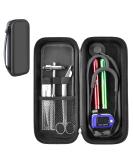 Stethoscope Case Compatible with 3M Littmann Classic III Monitoring/Lightweight II S.E/Cardiology IV Diagnostic/MDF Acoustica Stethoscopes Extra Pocket for Doctor & Nurse Accessories (Red) - Buy Online on SooperMarket.com