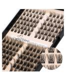 LASHVIEW Lash Clusters - D Curl Individual Lashes | Wispy Volume False Eyelashes | Soft Lightweight DIY Eyelash Extensions for At-Home Use | International Shipping Available - Buy Online on SooperMarket.com