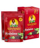 Sun-Maid California Raisins 64oz - 2 Packs of 32oz Resealable Bags - Buy Online on SooperMarket.com