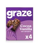 Graze Healthy Snacks - Cocoa Vanilla Vegan Snack Bars-4x30g - Buy Online on SooperMarket.com