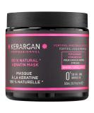 Kerargan - Ultra repairing keratin hair mask for stressed and stressed hair - strengthens smoothes and protects - without sulfate GMO mineral oil - 500ml - Buy Online on SooperMarket.com