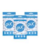 PUR GUM |Sugar -free chewing gum |100% xylitolVegan aspartam -free gluten -free & diabetic -friendly |Natural chewing gum with peppermint taste 55 pieces (3 pack) peppermint 55 pieces (3 pack) - Buy Online on SooperMarket.com