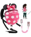 4 in 1 Toddler Harness Leash | Baby Anti Lost Wrist Link | Child Safety Tether | Walking Harness Wristband Assistant Strap Belt - Rose Red - Buy Online on SooperMarket.com
