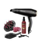 TRESemme Keratin Smooth 2200W Volume Shine Hair Dryer Gift Set Diffuser Dryer paddle brush hair rollers ionic conditioning single Single - Buy Online on SooperMarket.com