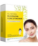 Double Chin Reducer & Remover - V Line Lifting Mask - Face Slimmer - Lifts, Tightens Jawline and Chin - Formulated in San Francisco (5 Masks) - Buy Online on SooperMarket.com