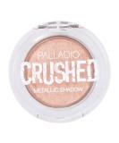 Palladio Crushed Metallic Eyeshadow in Lightyear - Highly Reflective Foil Finish, No Creasing Cream Eyeshadow - Amazing Color Depth - Includes Eyeshadow Brushes - Buy Online on SooperMarket.com