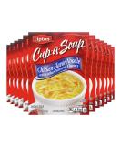 Lipton Cup-a-Soup Instant Soup For a Warm Cup of Soup Chicken Noodle Soup Made With Real Chicken Broth Flavor 1.8 oz 4 ct, Pack of 12 1.8 Ounce (Pack of 12) Chicken Noodle - Buy Online on SooperMarket.com