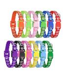 Heyu-Lotus 12-Pack Puppy Collars Paw Print Puppy Whelping Collars Quick Release Buckle Adjustable Leash Pet Safety Collars for Puppies and Cats (M) - Buy Online on SooperMarket.com