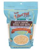 Bob's Red Mill Organic Quick Cook Steel Cut Oats 22oz - Pack of 2 | 1.38lb - Buy Online on SooperMarket.com