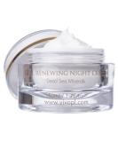 Vivo Per Lei Dead Sea Night Cream - Anti-Aging Moisturizer for Youthful Skin | 1.7 Fl Oz Shea Butter Night Cream - Buy Online on SooperMarket.com