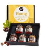 Gepp's delicatessen mini honey set i 5 varieties gourmet honey from Greece i gift set for every occasion i 5x50g tried i gift idea with varieties such as pine honey choco bee as a spread - Buy Online on SooperMarket.com