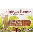 Pain des Fleurs Chestnut Crispbread 4.4oz - Gluten-Free & Delicious - Buy Online on SooperMarket.com